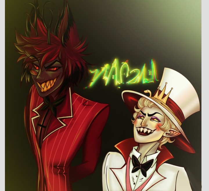 Mercury1Vincent's tweet photo. My most recent.👀
#hazbinhotel #vox #radioapple #radiostatic #alastor #lucifermorningstar https://t.co/y8q9v0GUXQ
