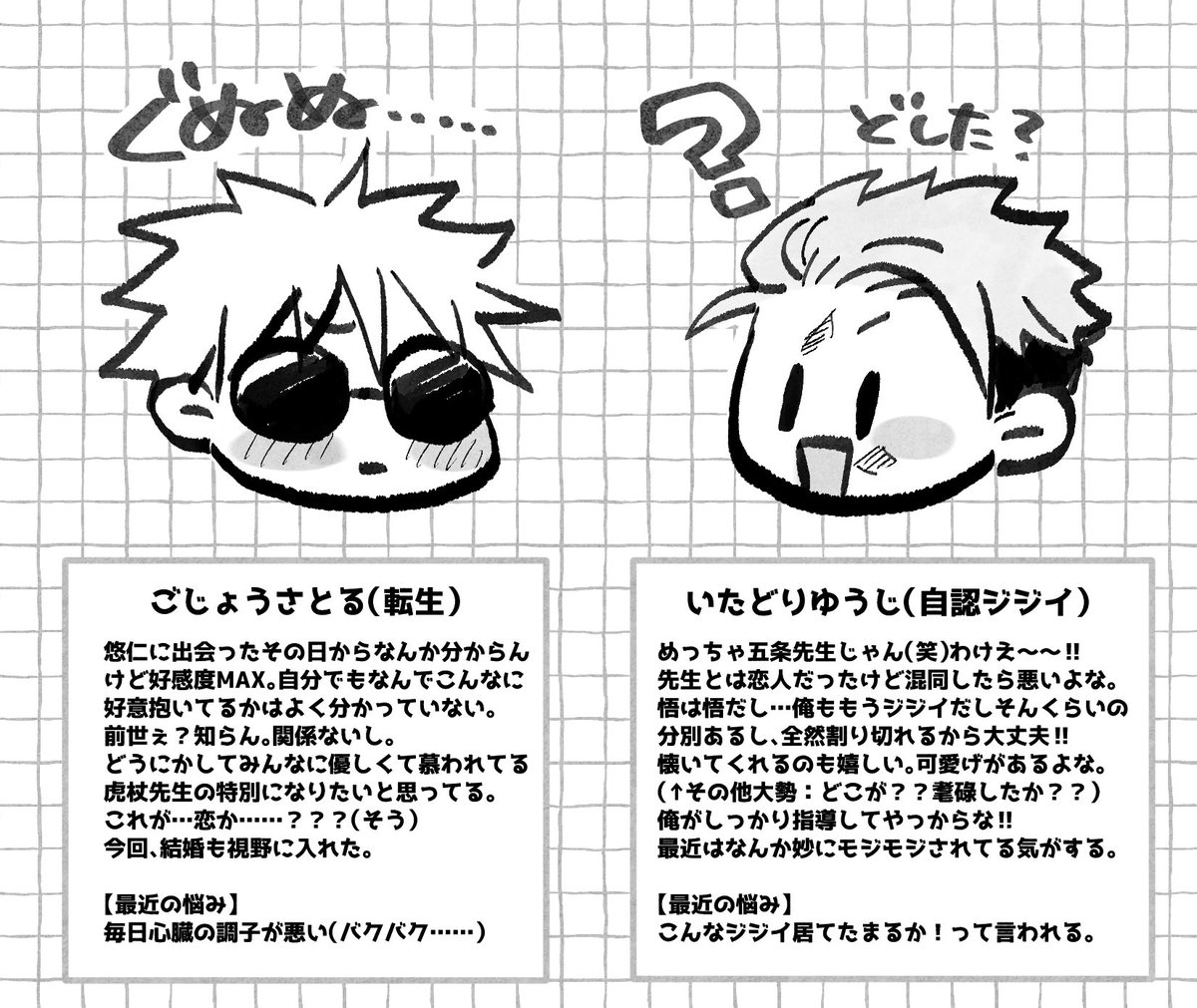 もじゅ軸のごゆの続きです
転生五とじじゆぢ