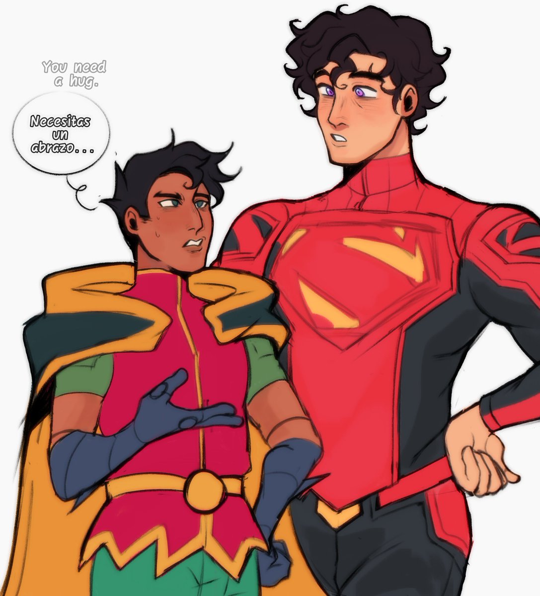 ThaAkopi's tweet photo. 💥😞🫂
#supersons #robin #superman #superboy #damianwayne #jonkent https://t.co/GdWgS7VhG3