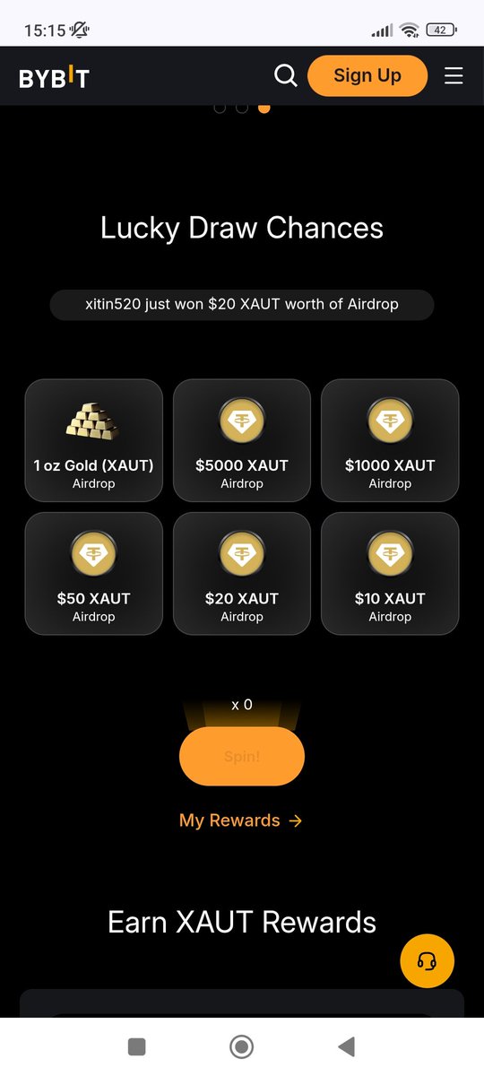 Bybit XAUT Stake

XAUT aslında altın endeksli bir kripto varlık.

Bu varlığı stake ederek yaklaşık %10 getiri elde etmek mümkün.

Yani hem altın temelli bir varlık hem de pasif gelir fırsatı.

Detaylar:go.pardot.com/e/945093/y-ear…