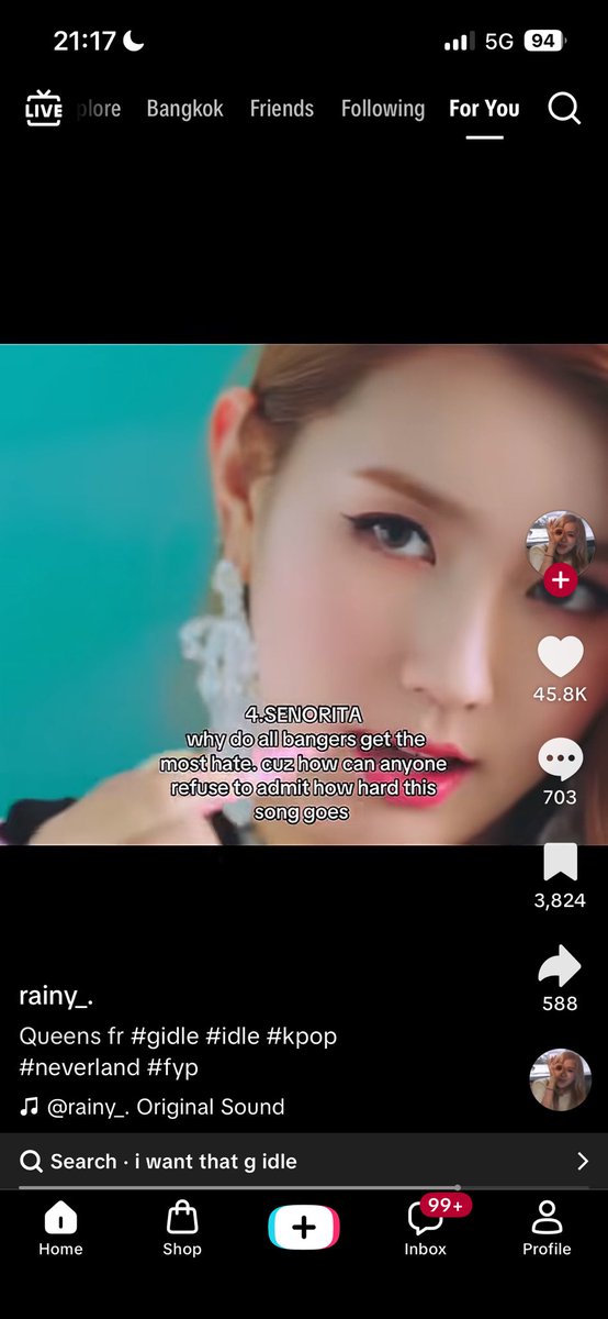 เพิ่งเคยเจอคนจัดเทียร์เพลงไอเดิ้ลแล่วเอาศรีริต้าไว้สูงขนาดนี้ นี่แหละๆๆๆๆ😭