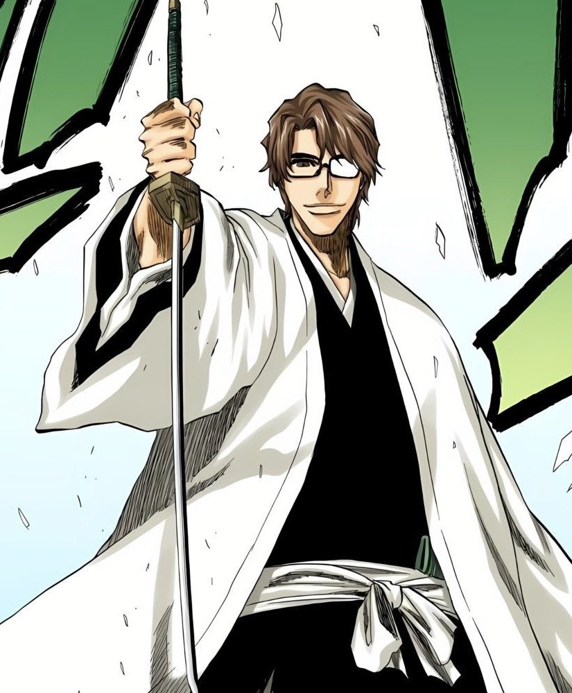 am00ry15's tweet photo. It’s not talked about enough how Sosuke looks like Aizen https://t.co/YX7w0WFXfU