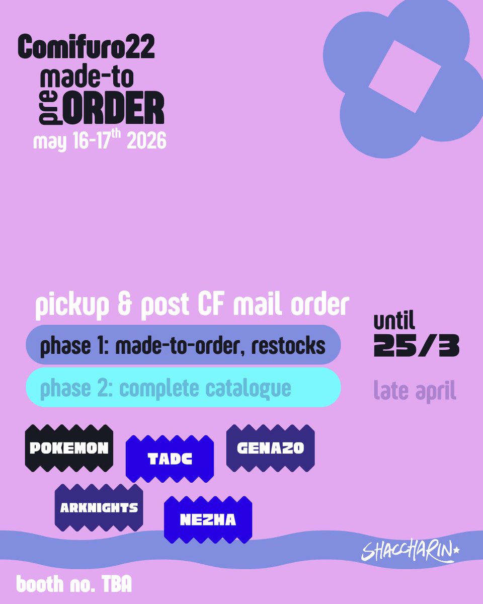 shacchong @ CF22 tweet media