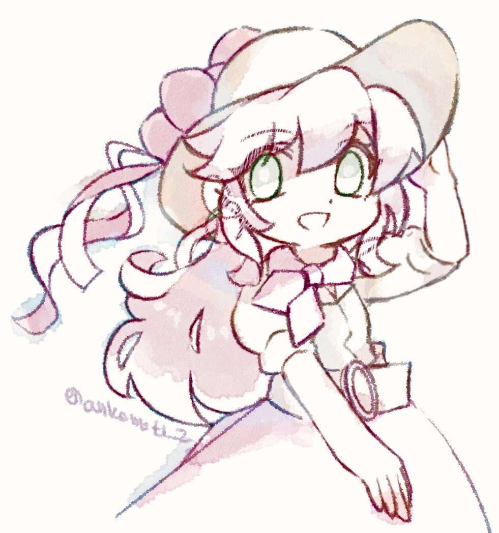 以前描いたピーチ姫の下塗り＆全体図も
この雰囲気もお気に入りです✨