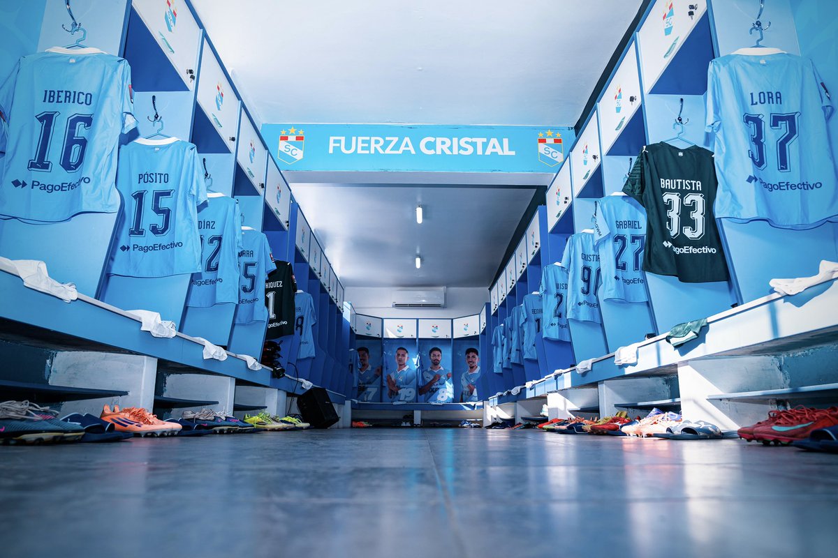ClubSCristal's tweet photo. ✅ Todo listo para hoy. 💪
 ¡Vamos por todo! 👕🩵

#FuerzaCristal https://t.co/kNnShRXX2L