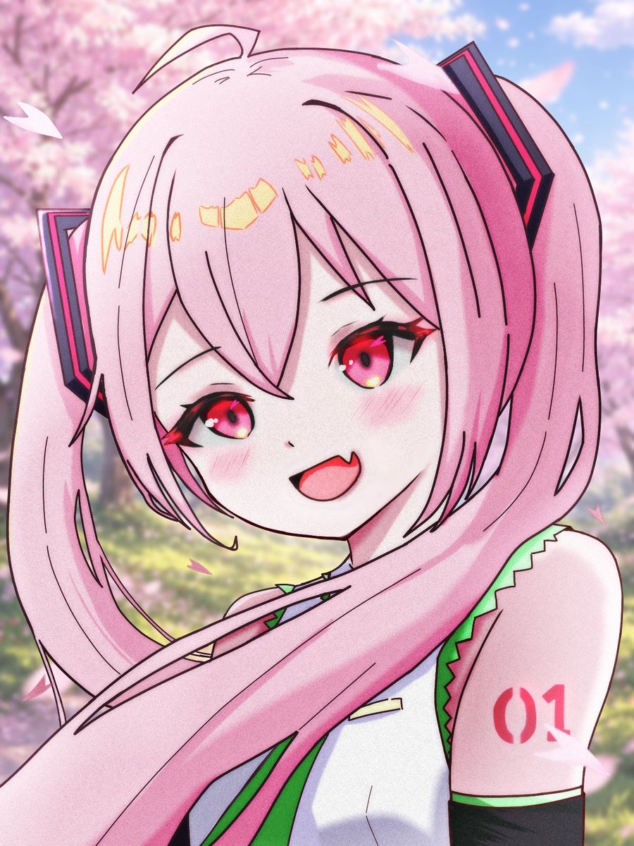 kurononeco's tweet photo. #初音ミク 
桜version🌸 https://t.co/5rgpiMtjZW