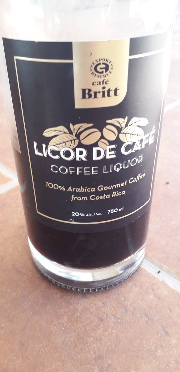 MiLandRoverVLC's tweet photo. @CafeBritt Muy rico. ¿Dónde lo puedo comprar en #España? Gracias #cafe #licor #CostaRica https://t.co/fTiFpNAACd