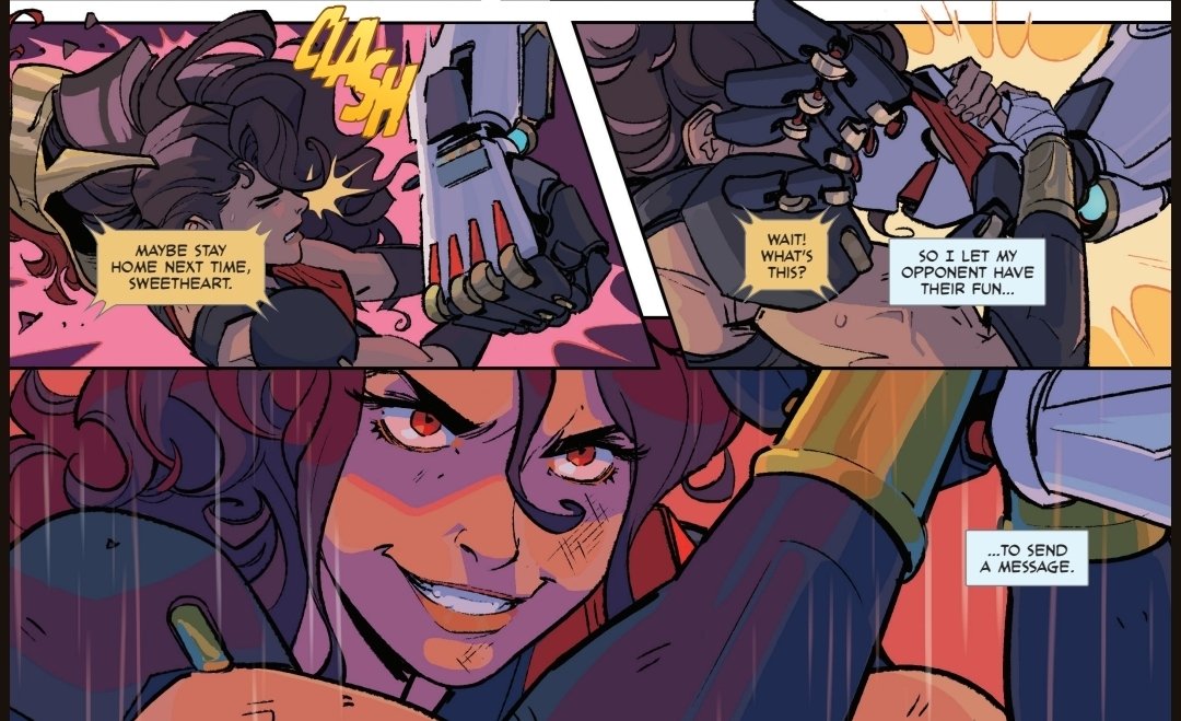 Jaeda09719754's tweet image. This comic has done irreversible damage to the lesbian vendetta community 

#vendetta