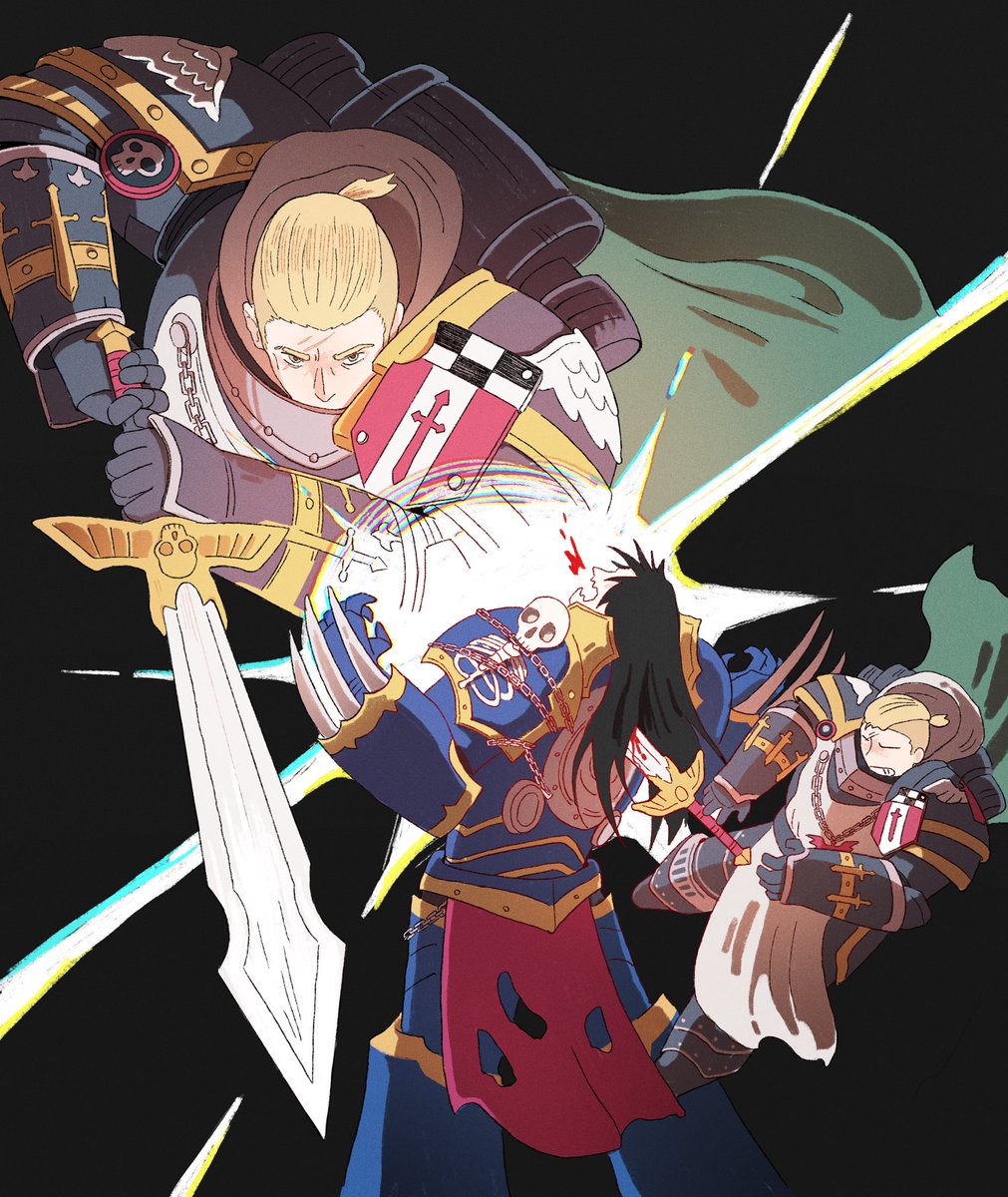 #WarhammerArt #WarhammerArt #Corswain #KonradCurze