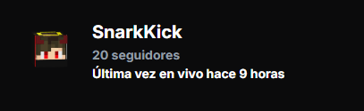 SnarkTw's tweet photo. Este año aposte llegar a los 1000 Seguidores en kick con un amigo.... Evidentemente no puedo perder jasjajs.
Estoy stremeando bastante seguido y asi va la cosa, me dan una manito con consejos para mejorar o ideas para hacer en stream?
gracias!
https://t.co/bBbggqNMZC https://t.co/W9zQtezOWi