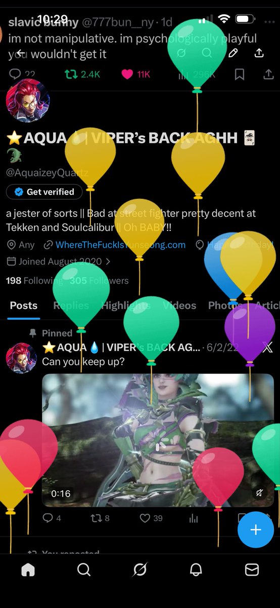 ⭐️AQUA💧| VIPER’s BACK AGHH 🃏🐊 tweet media