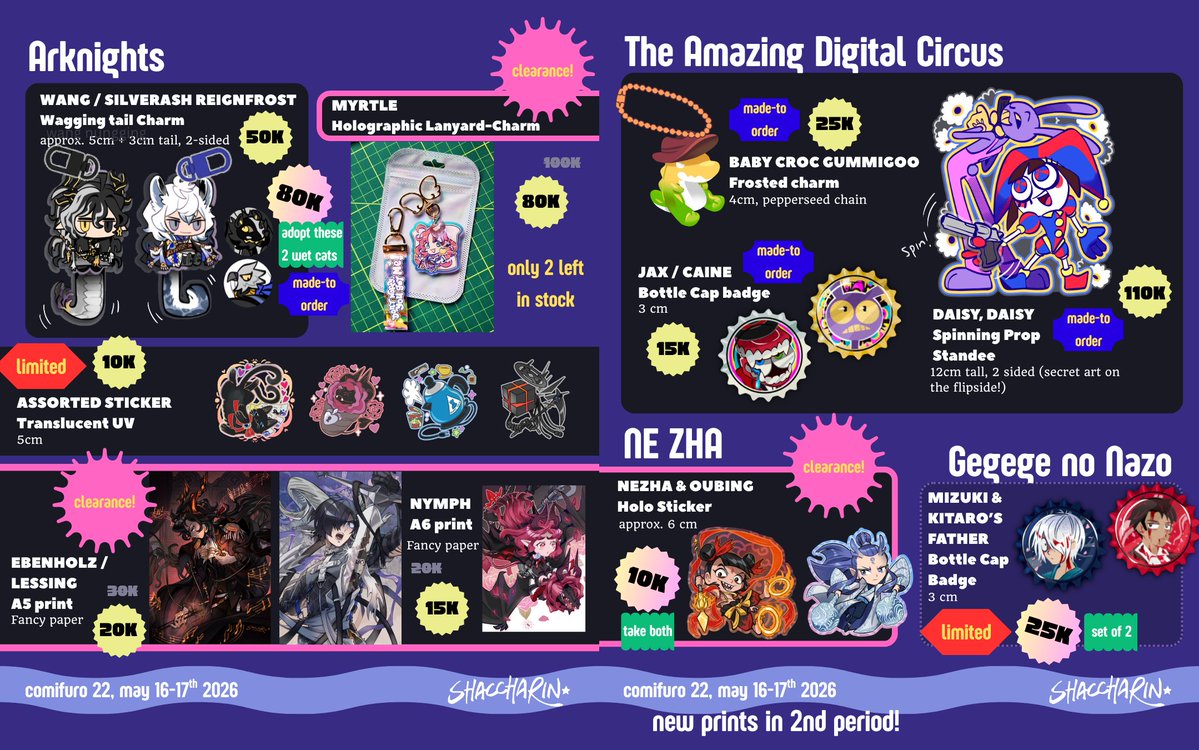 shacchong @ CF22 tweet media