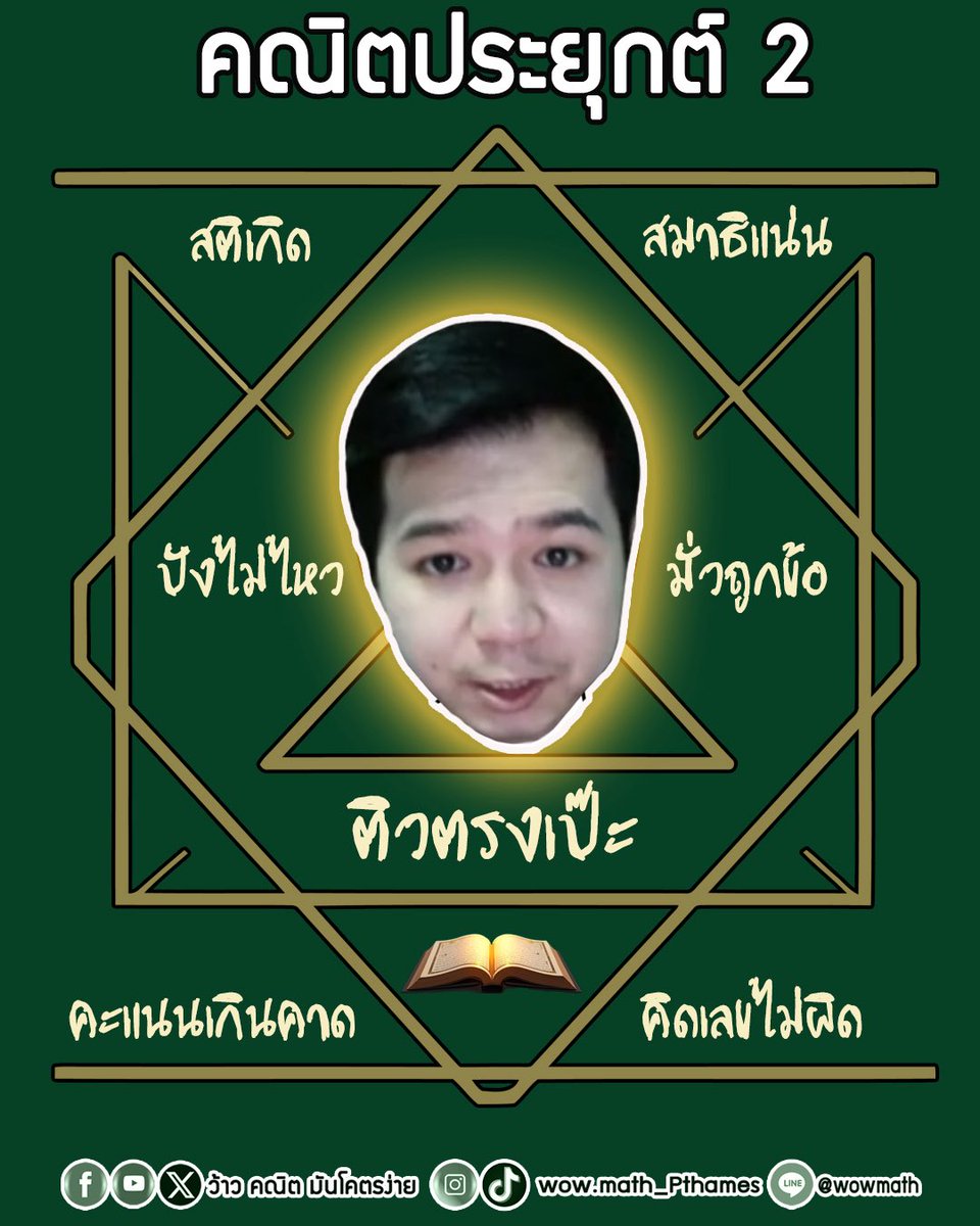 ใครแชร์ขอให้คะแนนคณิต2 ปังที่สุด เพรี้ยงง 

#dek69 #ติวเตอร์ผู้ให้no1ตลอดกาล
