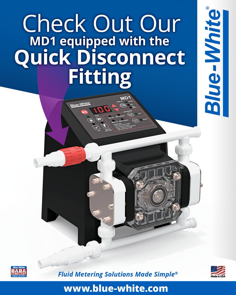 Blue-White Industries tweet media