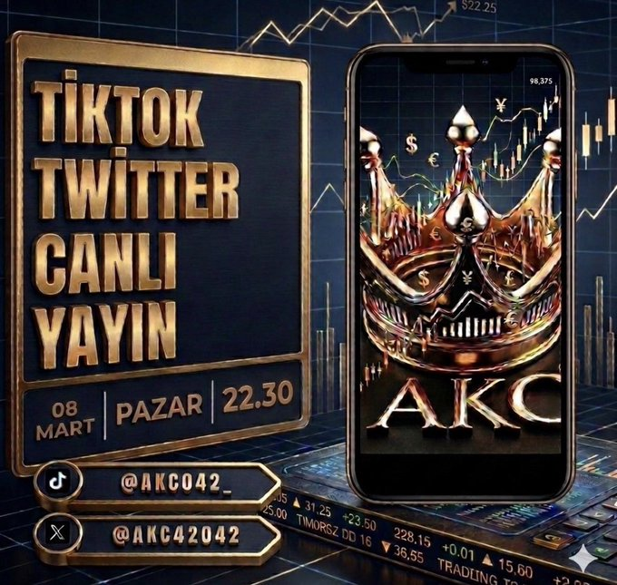 JoshuaEdwa85461's tweet photo. #borsa #bist30 #endeks #abd 

TÜRKİYENİN EN ÇOK İZLENEN BORSA YAYININDA GÖRÜŞMEK ÜZERE👑🧿🙏 https://t.co/FrWNgZlZmc