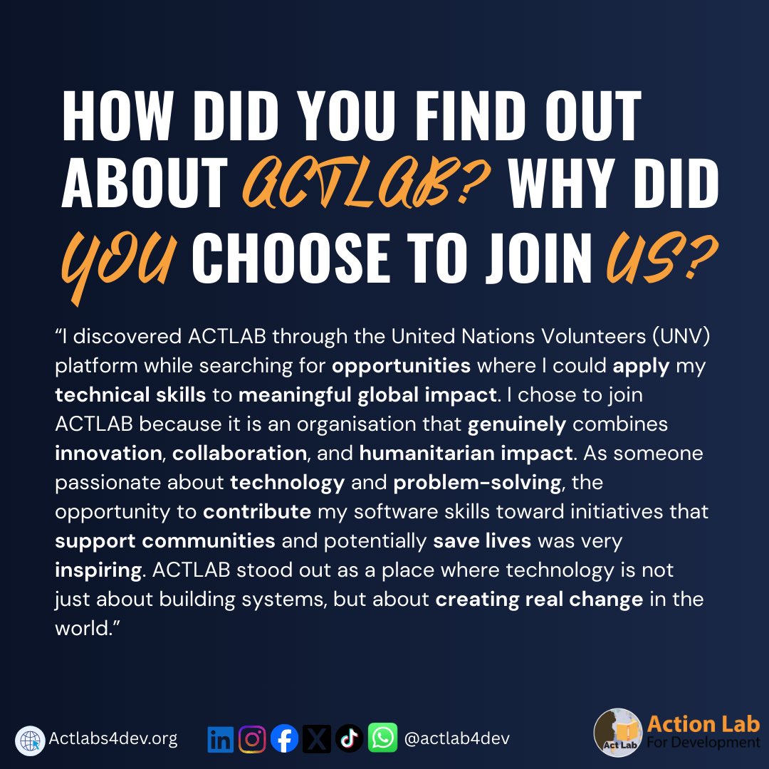 Action Lab for Development tweet media