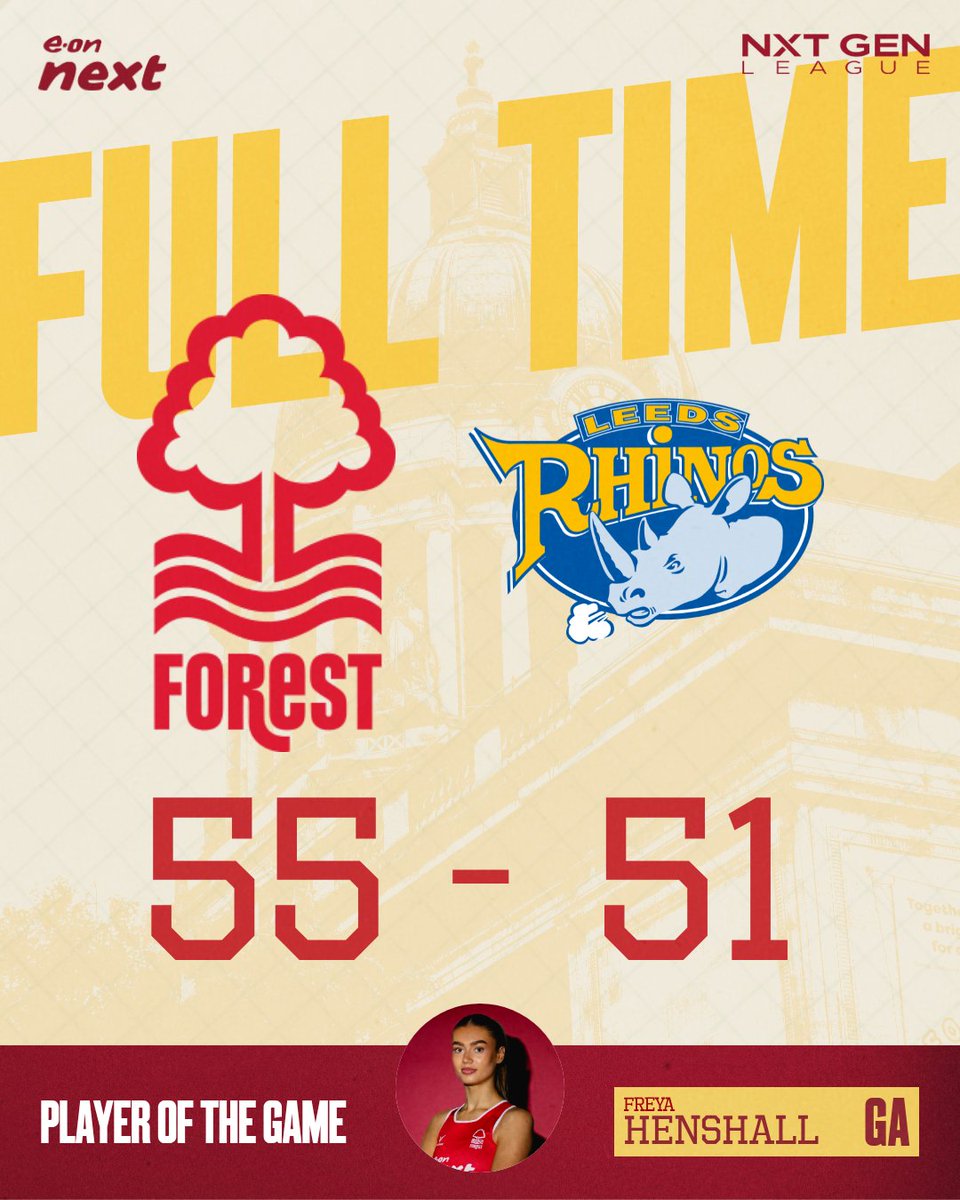 Nottingham Forest Netball tweet media