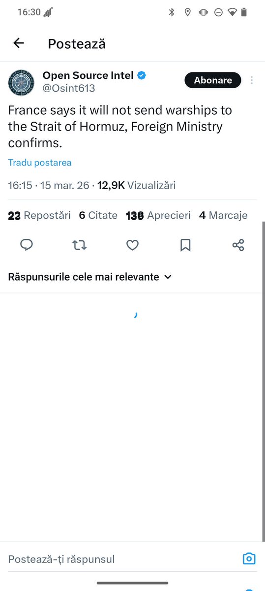 lisacoschiAndrw's tweet photo. @stefanstoean Franța nu prea se bagă. Poate doar UK ul dar nici acolo nu e convingerea prea mare. https://t.co/zsNbnSMHVh