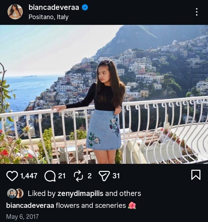 BabaranJer97817's tweet photo. So that’s why ITALY will always be her favorite…

Because it reminds her of the girl she used to be..
loved, protected, complete.

Back when her parents were still together,
back when home wasn’t quiet,
back when she wasn’t alone.

Aww Bianca 😢

only for people to downplay it to a mere cringey and shallow
 "what could have been"..

#DUSTBIA
#DUSTINYU
#BIANCADEVERA