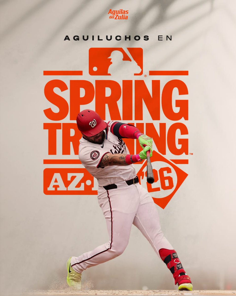 aguilasdelzulia's tweet image. Aguiluchos en el #SpringTraining
Andrés Chaparro DH #Nationals 4-0. (.217)
Eiberson Castellano #Rockies 3.0 IP, 4 H, 2CL, 2 BB. (3.00)
José Herrera C #Rangers 3-1, CA. (.158)
Ethan Salas C #Padres 2-0. (.182)
José Salas SS #Twins 1-1, 2 CE (4) (.500) #AlaCarga 🦅