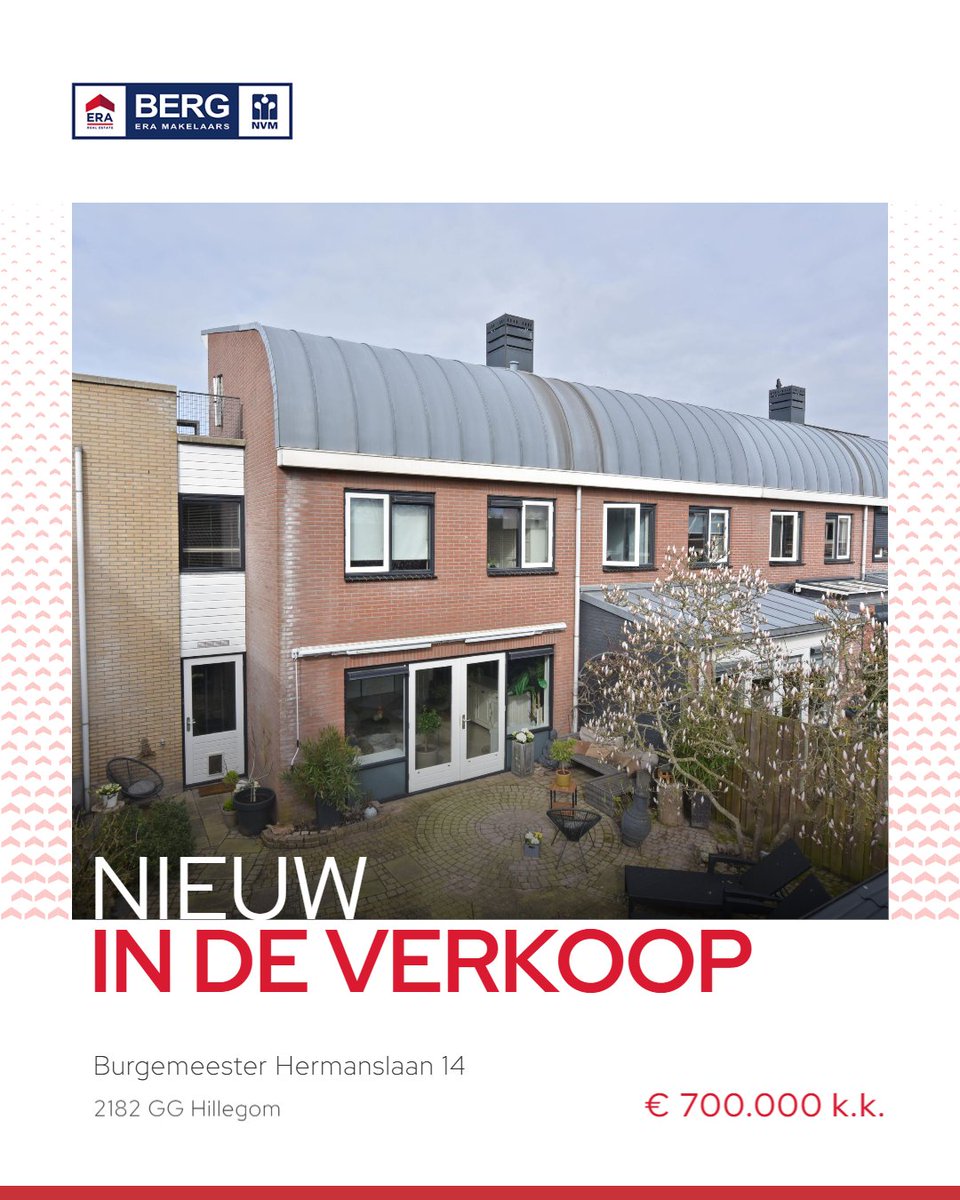 BergEraMakelaar's tweet photo. Zeer ruime en instapklare hoekwoning met eigen parkeerplaats, 5 slaapkamers, 2 badkamers, zonnige tuin, veranda én dakterras

https://t.co/1AZr8aeOhG

#BergERAMakelaars https://t.co/Ly4hg7c9xK