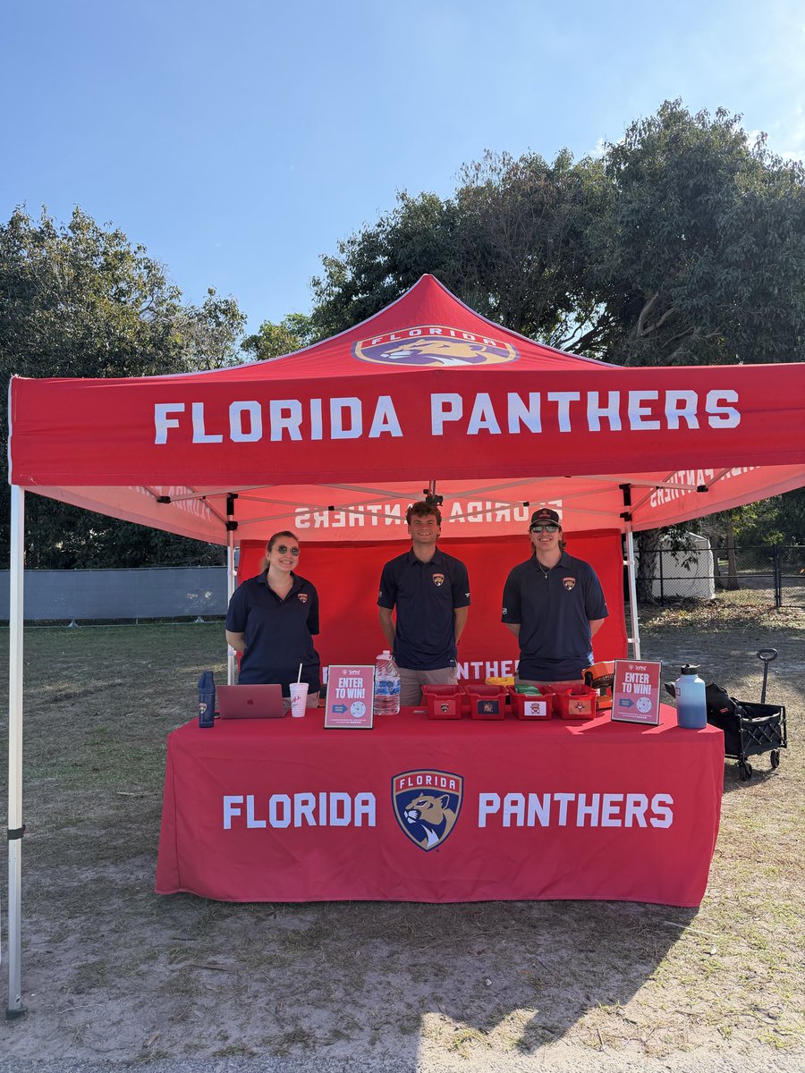 flarenfest's tweet photo. @FlaPanthers here with us today! Don’t forget to stop by their booth! 🐆 https://t.co/PO0aRIZFiK