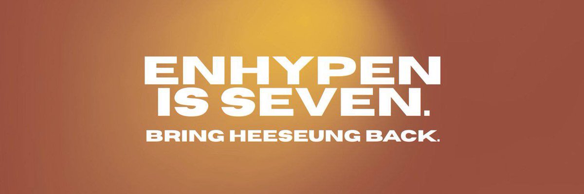 KeterinAroha's tweet photo. @BELIFTLAB 🧡🧡🧡🧡🧡🧡🧡
PROTECT ALL SEVEN MEMBERS OF ENHYPEN. BRING A MEMBER HOME. PROTECT ALL SEVEN’S CREATIVE FREEDOMS.

ENHYPEN IS SEVEN. 

#BEACCOUNTABLE_BELIFT
#ENHYPEN_IS_SEVEN
#HEESEUNG_STAYS https://t.co/fQBGhUtLDZ