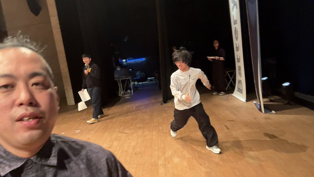 町田と一緒に写るなというコーナーのリハで佐々木が信じられへんぐらい楽しそうでした