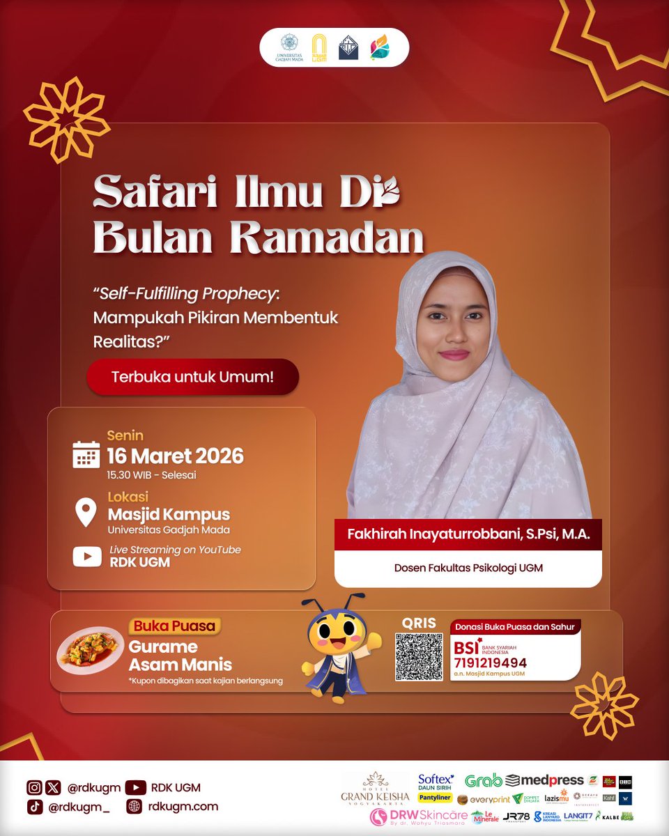 Ramadhan Di Kampus UGM 1447 H tweet media