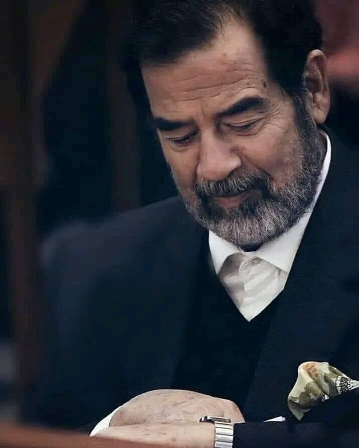 Hsam8riq's tweet photo. اشهيد البطل صدام حسين المجيد 
كاسر خشوم الفرس والمجوس وذناب يران 
كاسر خشم الخميني والشيطه والذيول 
رحمك الله يا بطل https://t.co/KvGriTdPcK