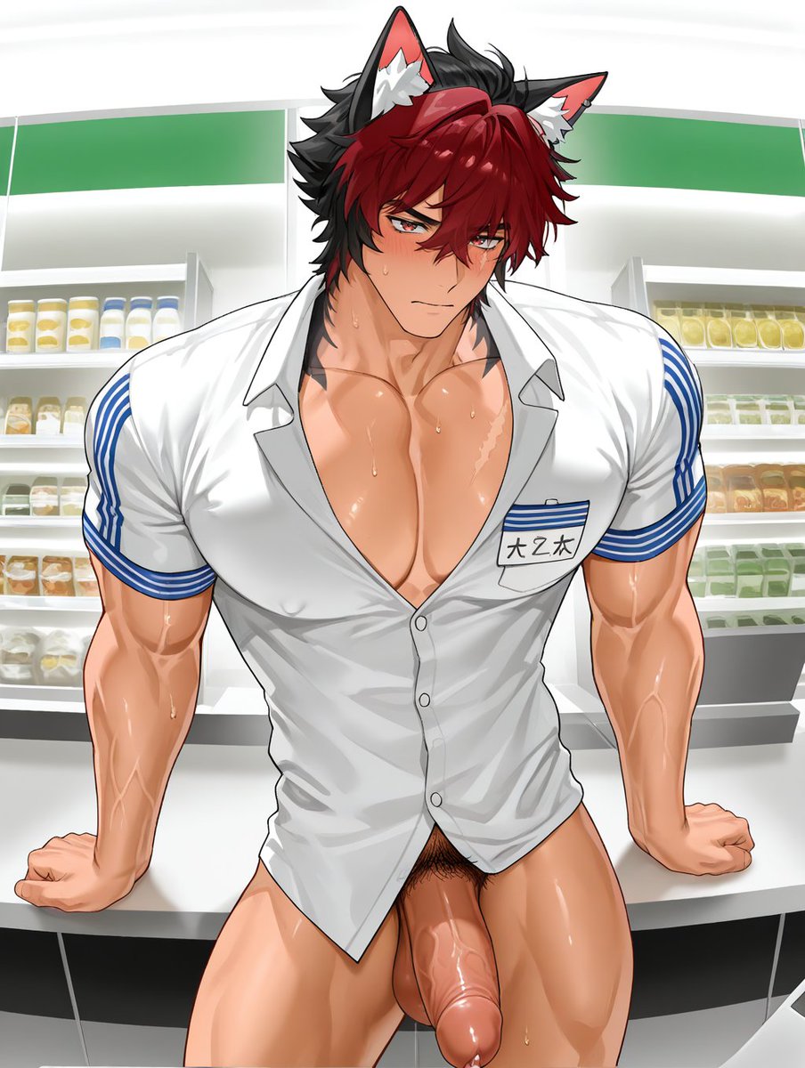 BoysWithEarsAI's tweet photo. 🏪pervert cum store 😜
#nsfw #aiart #komanomanato https://t.co/NJHWqA8V2n
