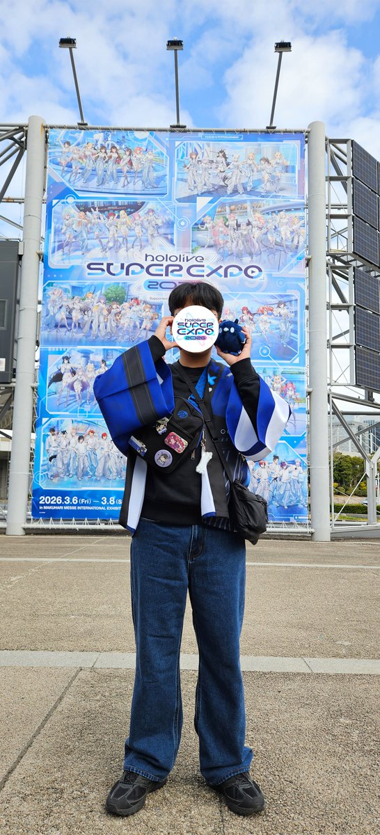 Weinfromeast's tweet photo. My first Hololive Expo 2026 was unforgettable! 
Seeing Nerissa on such a massive stage moved me to tears, even after seeing her on World Tour. 😭 
Also, talking with Hololisteners from all over the world was so special. Definitely coming back next year!
#hololiveEXPOfes2026 https://t.co/15p0dZ8vkT