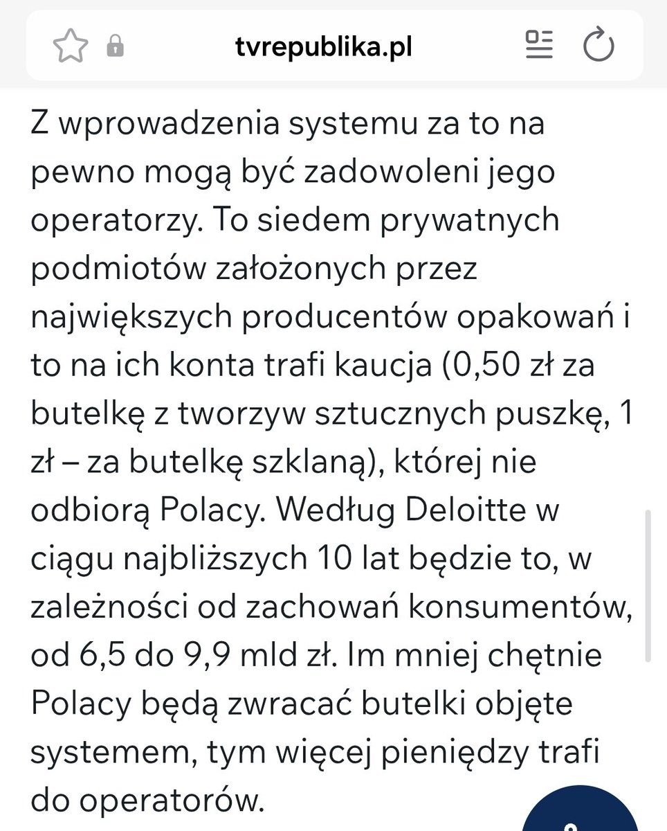 Pisałem o tym dawno temu. Od 6,5 do 9,9 mld zł w ciągu 10 lat dla operatorów systemu. 

tvrepublika.pl/Polska/UJAWNIA…