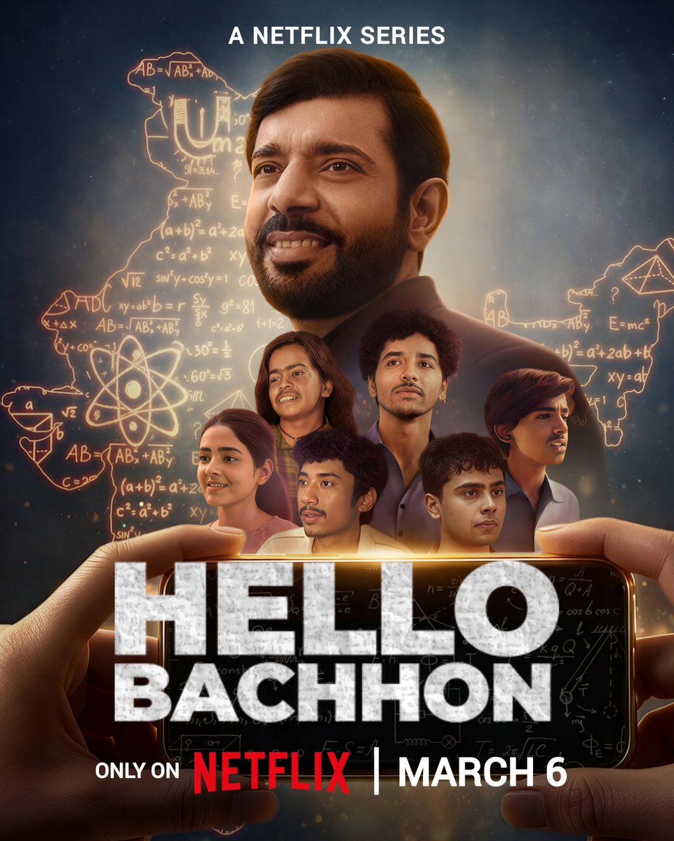 Shivu112005's tweet photo. ⭐ 4.2 / 5
#HelloBachhon is inspiring, emotional and deeply motivating. powerful story about dreams, pressure and the spirit of students that hits straight to the heart. 💛

#HelloBachhon 🎓
#PhysicsWallah 🔥
#NetflixIndia 🍿
#AlakhPanday 🫡 https://t.co/ZsHrEeAHL8