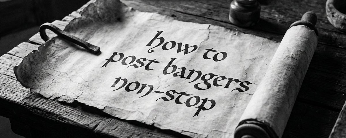 how to post bangers non-stop