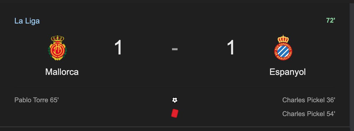 usain_token's tweet photo. BTTS YES ✅ CASHED OUT

Yesterday’s read was simple: both teams had enough threat, and both defenses looked vulnerable.
Mallorca 1-1 Espanyol, and the pick landed.
Profit secured before full time.

Follow for more daily researched football picks.
 25+ only, bet responsibly https://t.co/PtHSEkqZdD