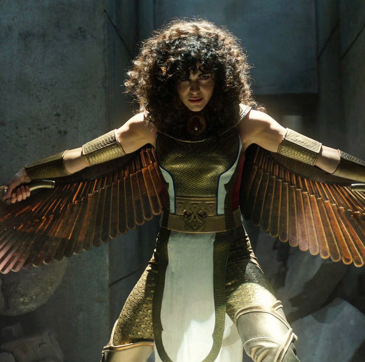 and you know damn well that casting arabs as arabs isnt hard because they did it in moon knight and casted over 5 arab actors and actresses including seba mubarak and may el calamawy. it was even DIRECTED by arabs.