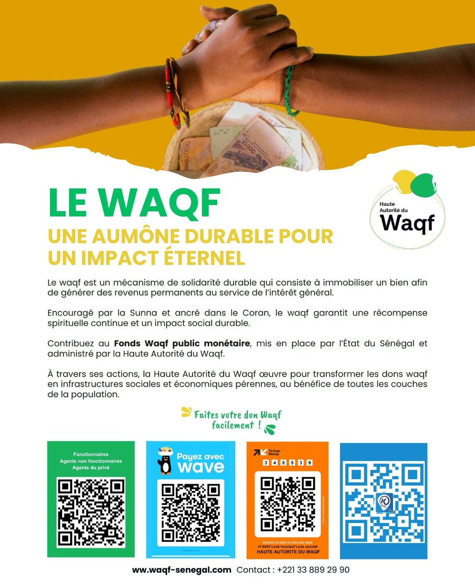 HAUTE AUTORITE DU WAQF tweet media