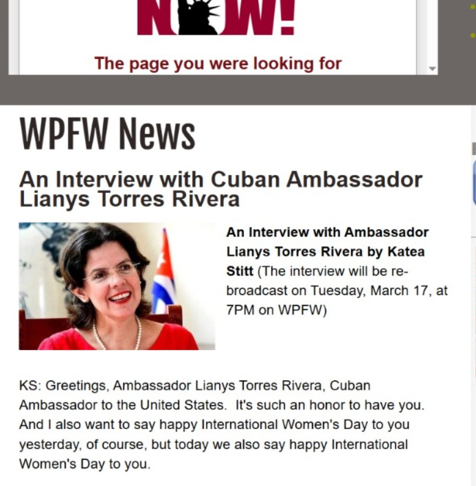 Cuban Embassy in US tweet media