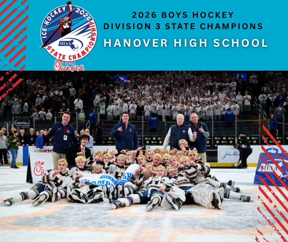 🏒Congratulations to Hanover High School 2026 Boys Hockey Division 3 Champions 🏒