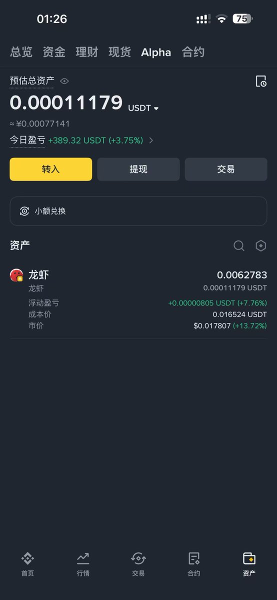 链上今天p不赢，小赚了300刀，龙虾16M买了5000刀，目标是18M，17.5自动平仓了，可惜只赚了700刀
目前龙虾在16M-20M会一直洗，我判断不会立刻拉上去，波段机会比较多，另外书名在10M-12M区间震荡，目前每日波段落地为安，小额盈利>大额亏损。明日加油！

0xeccbb861c0dda7efd964010085488b69317e4444