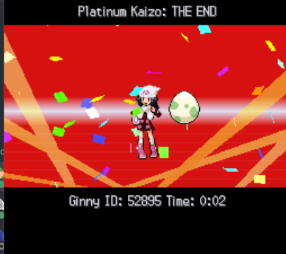 GinnyEvilShadow's tweet photo. first person to beat Platinum Kaizo GG

(i have no clue what happened lmao) https://t.co/q5UdWoE9Ga