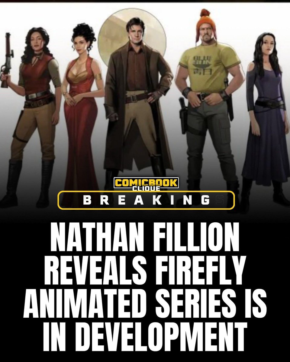 Animated series takes place between the last episode of FIREFLY and the film SERENITY. Original actors reprising their roles. 

Produced with Joss Whedon's blessing but without his involvement (which is the best case scenario all things considered). 

Showrunners are a husband