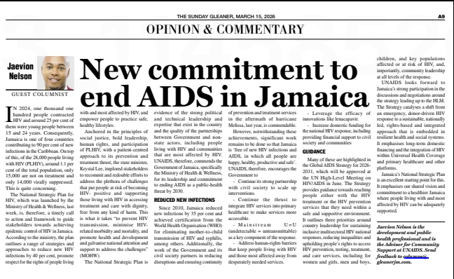 UNAIDS Caribbean tweet media