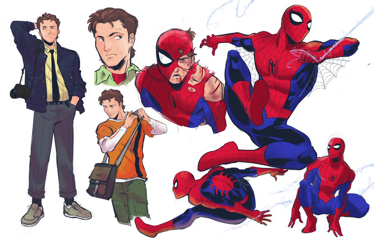 dumbdelvon's tweet image. Spidey References repost