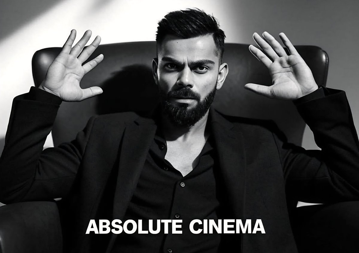 onlyprathamesh's tweet photo. JUST IMAGINE:

- It's the India vs Australia 2027 Cricket World Cup Final.

- Virat Kohli is on 100 centuries.

- India needs 5 runs on the last ball.

- Virat Kohli hits a six and finishes the game by completing his 101st century.

- India takes the revenge of 2023 Cricket World Cup.