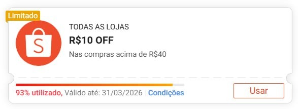 MidMandrake's tweet photo. 🔥 CUPOM SHOPEE RESGATE ATIVOOOOO

🟢 R$10 OFF acima de R$ 40

🏷  C3D4E5F603

⭐️ ATIVE AQUI: https://t.co/TMBoX3qPxa

🤔Sempre ative os cupons pelo link para ajudar o grupo trazer mais cupons 🙏 https://t.co/eaKuYRMqlJ