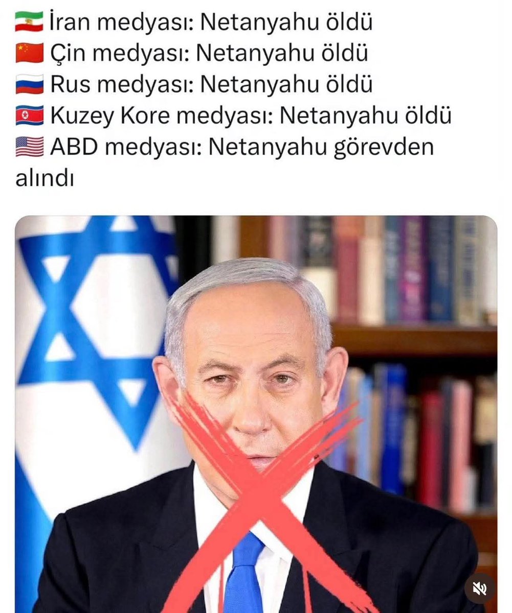 “Bu siyonist geberse, tüm dünyada bir gün bayram ilan edilmeli.

Çok pis gaza geldim. Doğru haberi verene benden iftar yemeği. ☺️

#şeytanyahu #itrail #geber #inşallah 

#aminnnnn #İran #netanyahu