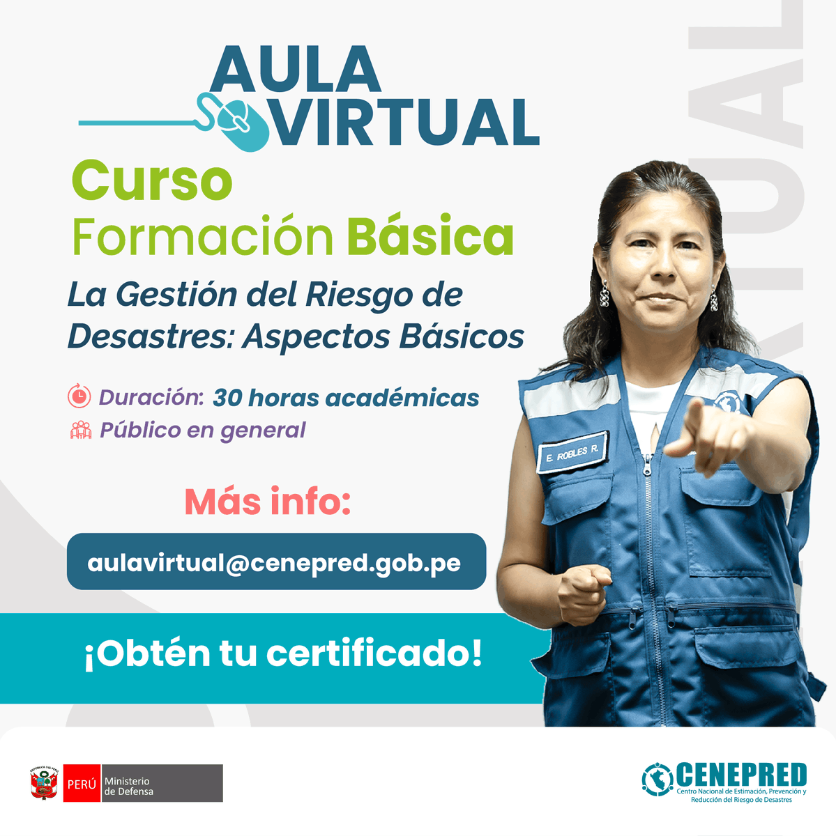 CENEPRED tweet media