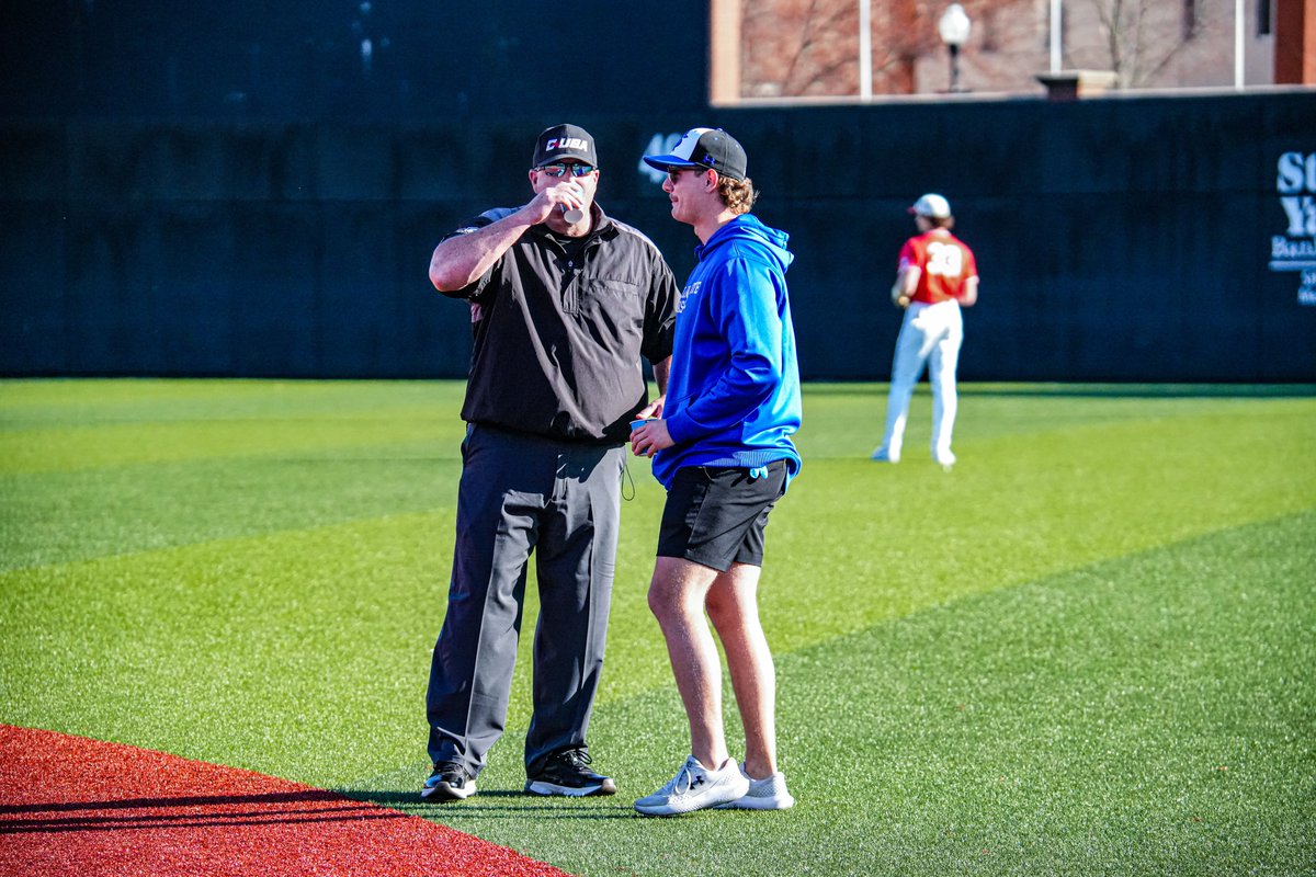 IndStBaseball's tweet photo. HAPPY BIRTHDAY on a Game Day!!

Happy Birthday to our Athletic Trainer Noah Davis and thank you for all you do during #NATM2026

#MarchOn https://t.co/qimToZpp5Y